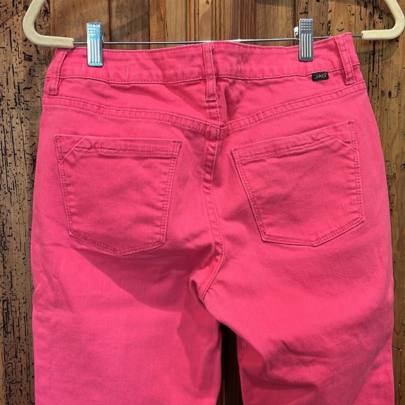 Jag Jeans Size 8 Pink Denim Slim Ankle Stretch Y2K - Picture 3 of 7
